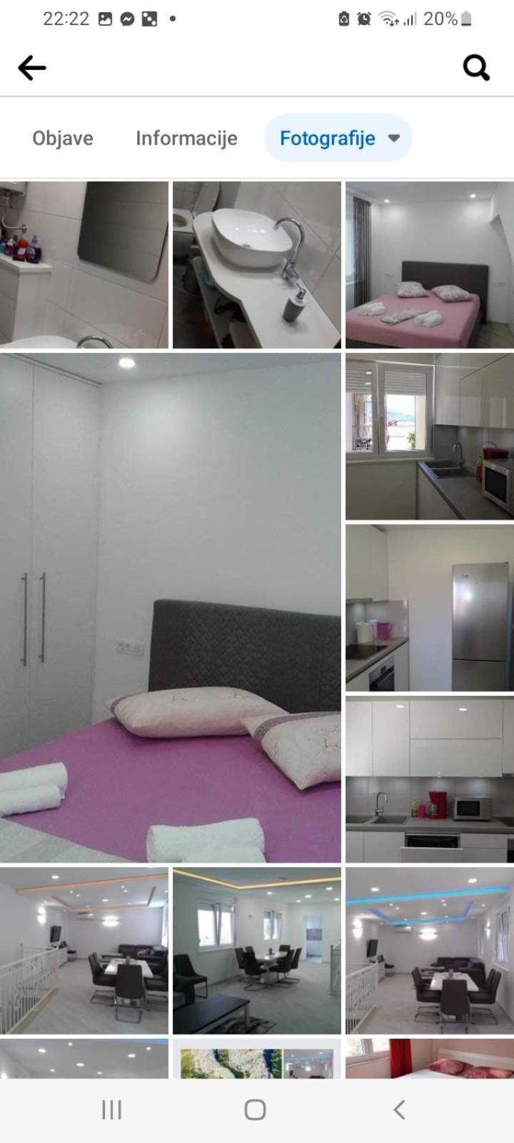 Apartment Nevena Омиш Экстерьер фото